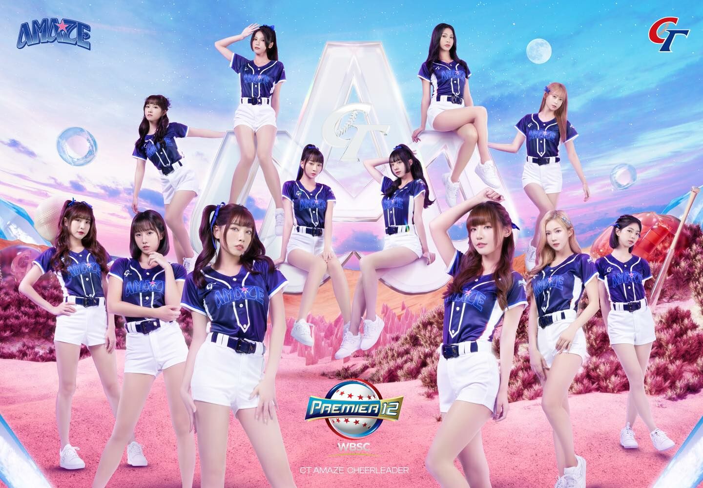 WBCQ CT AMAZE girls 一粒 Ili ユニフォーム L CT WBCQ L girls Ili ユニフォーム 一粒 AMAZE
