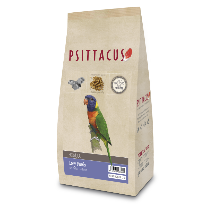 [一件包郵] Psittacus 吸蜜鸚鵡營養顆粒糧 滋養丸 - 800g (到期日:2026年7月)