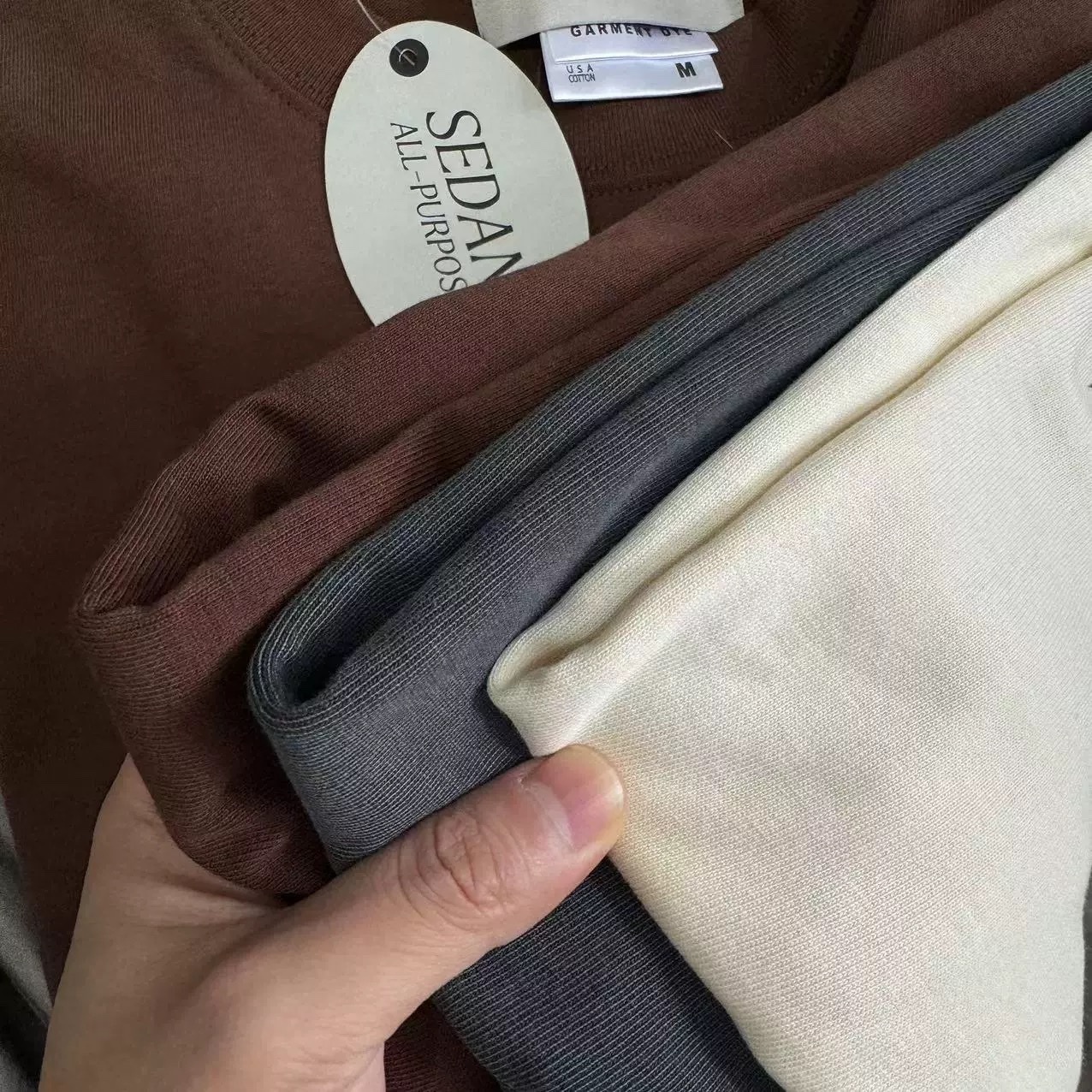 🇯🇵超級舒適SEDAN ALL PURPOSE重磅蠟染做舊 短袖T恤