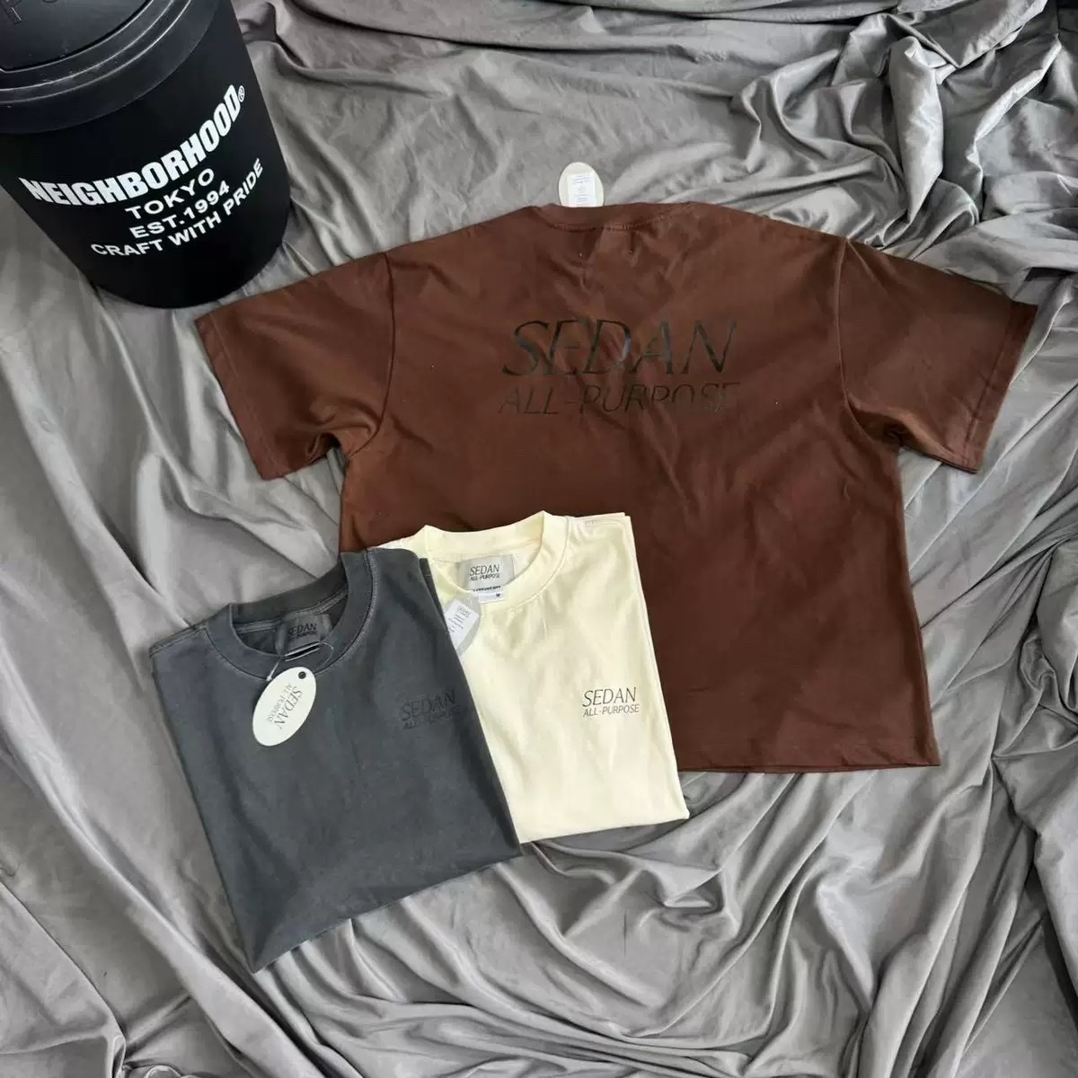 🇯🇵超級舒適SEDAN ALL PURPOSE重磅蠟染做舊 短袖T恤