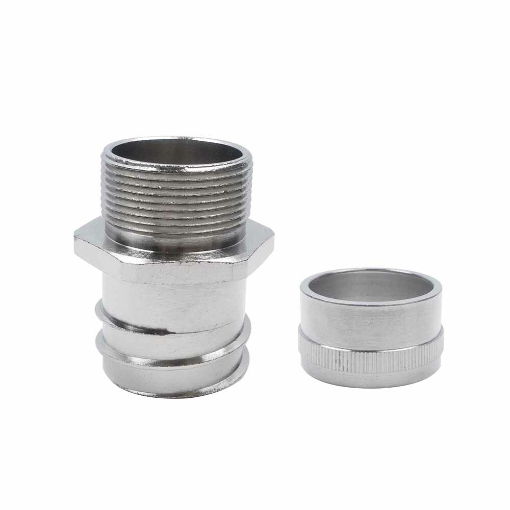 HN031 英式軟喉電鍍銅索咀連包臣 (外牙)