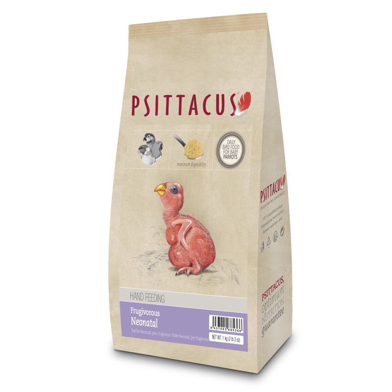 [一件包郵] Psittacus 初生二階果食性鸚鵡高營養奶粉 - 1kg