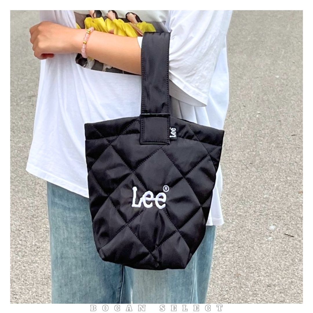 LEE 絎縫水桶 防潑水 手提包 四色