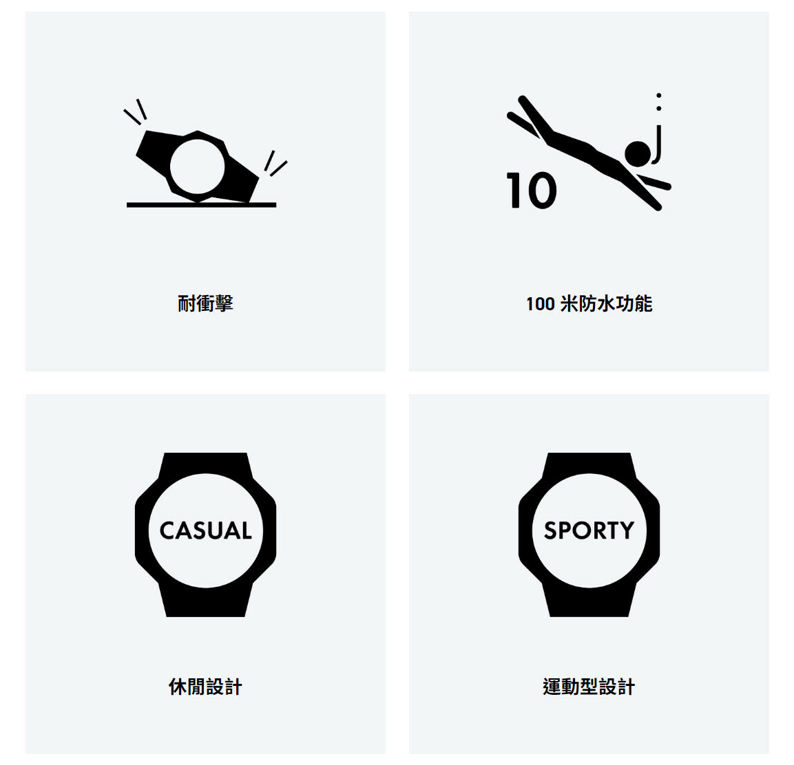 Casio │ 日本 │ BA-110RG-4A