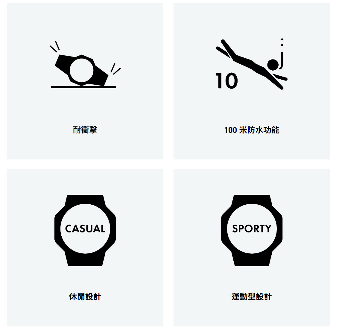 Casio │ 日本 │ BA-110BE-4A