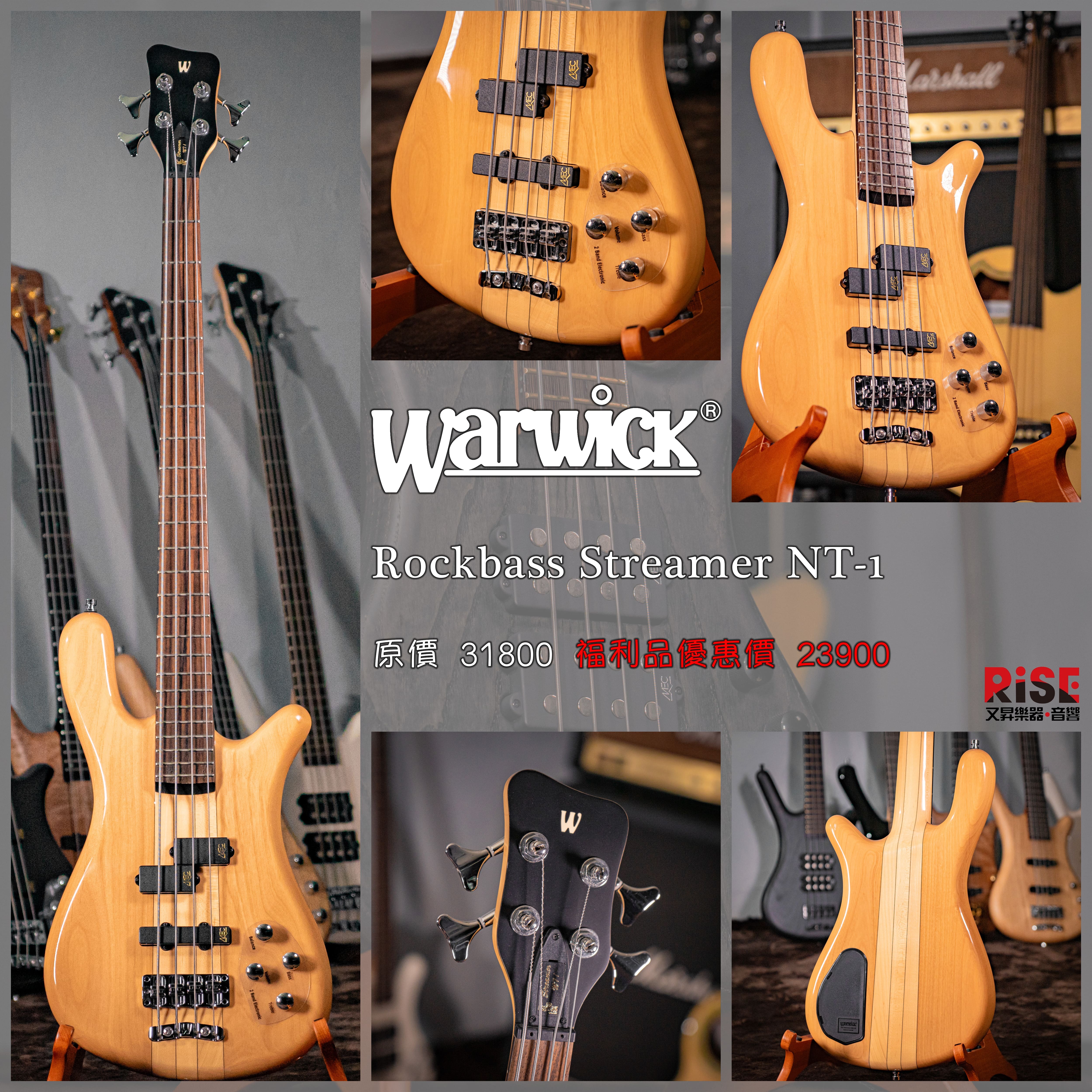 Warwick Rockbass Streamer NT I 主動式電貝斯
