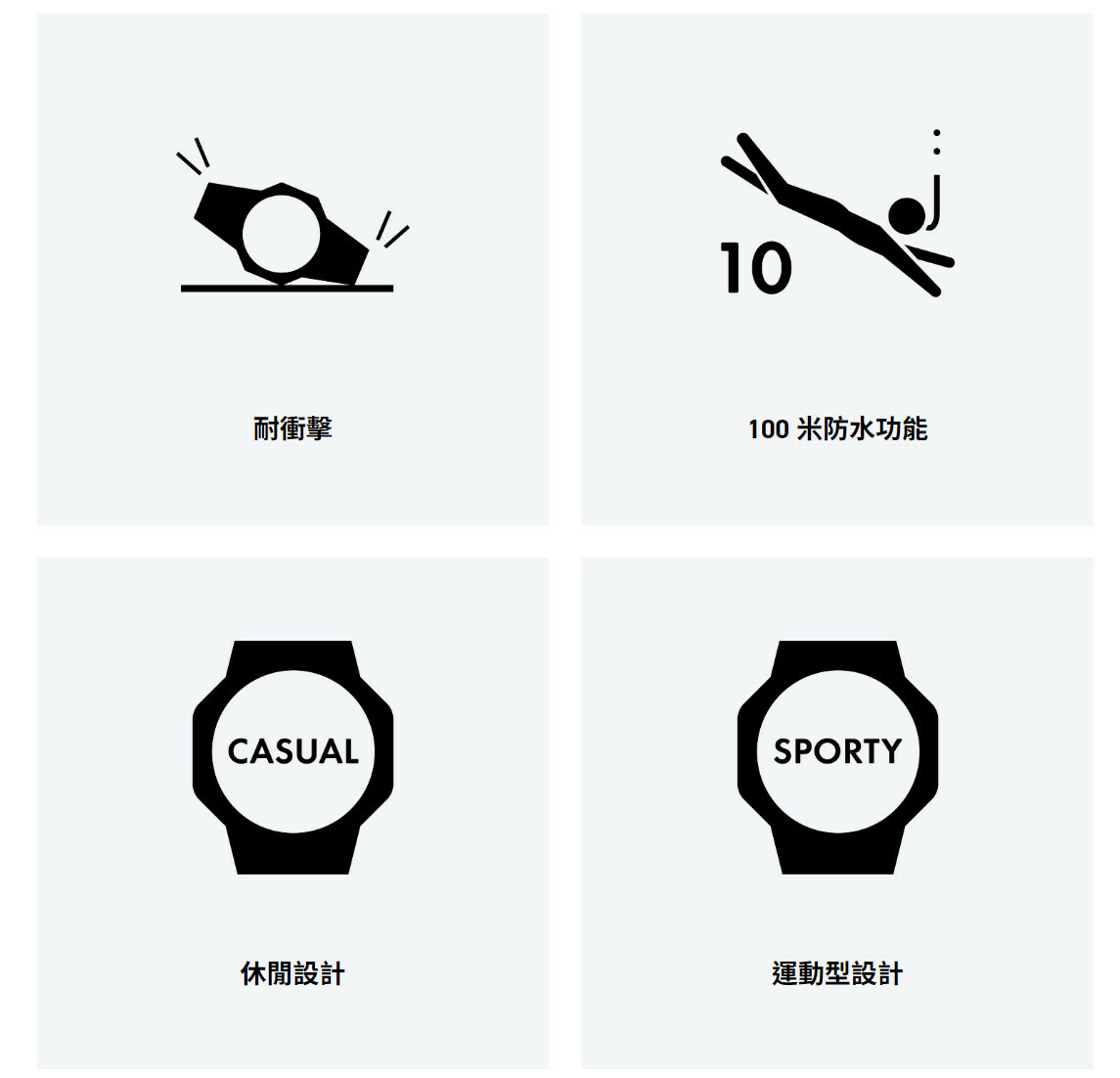 Casio │ 日本 │ BA-130-7A2