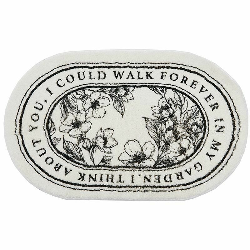 《1096》北歐INS花花地毯((仿羊絨))