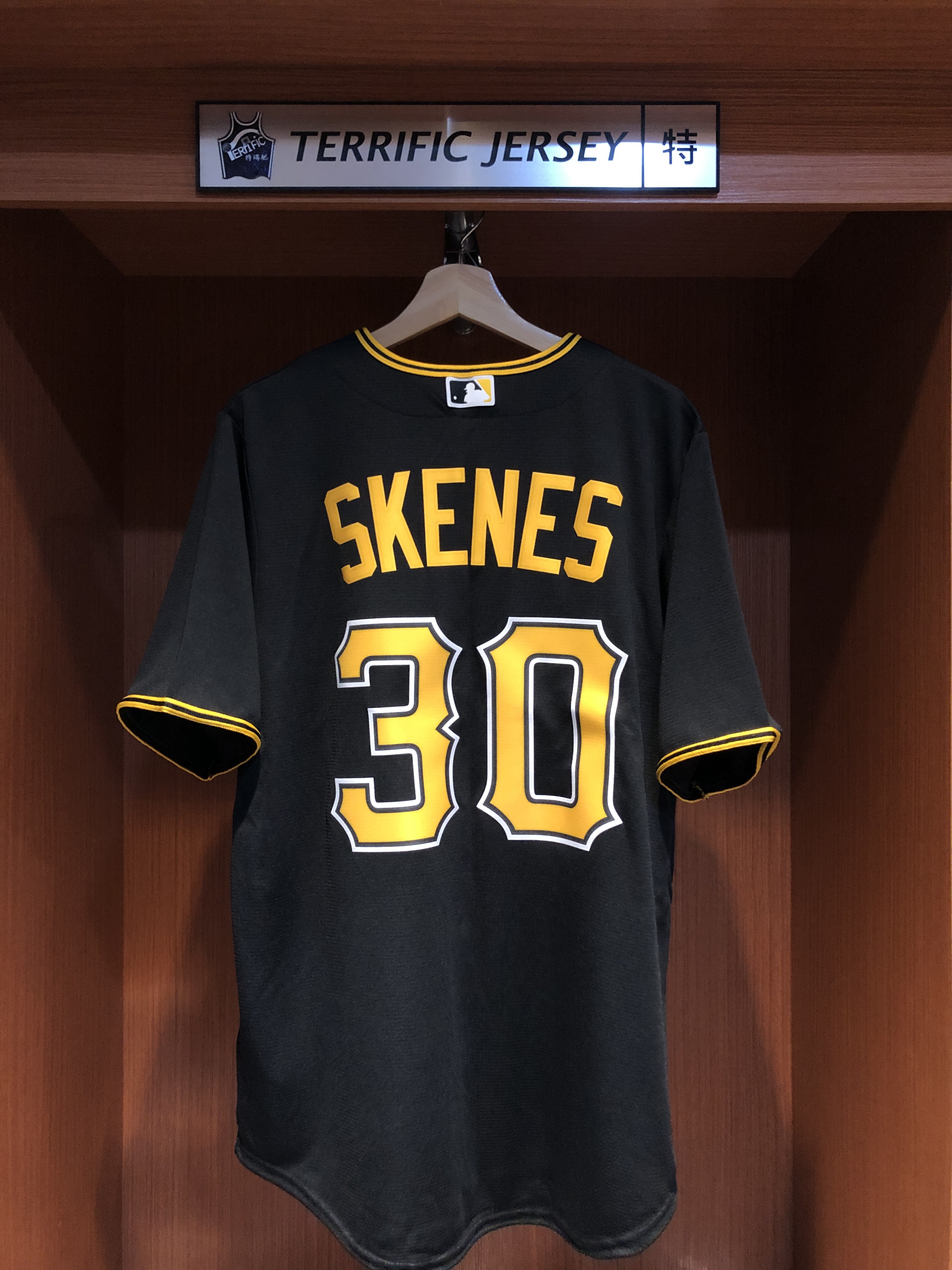 MLB球衣 Paul Skenes 匹茲堡海盜黑 Nike Replica Player Name Jersey 球迷版 熱轉印 全新
