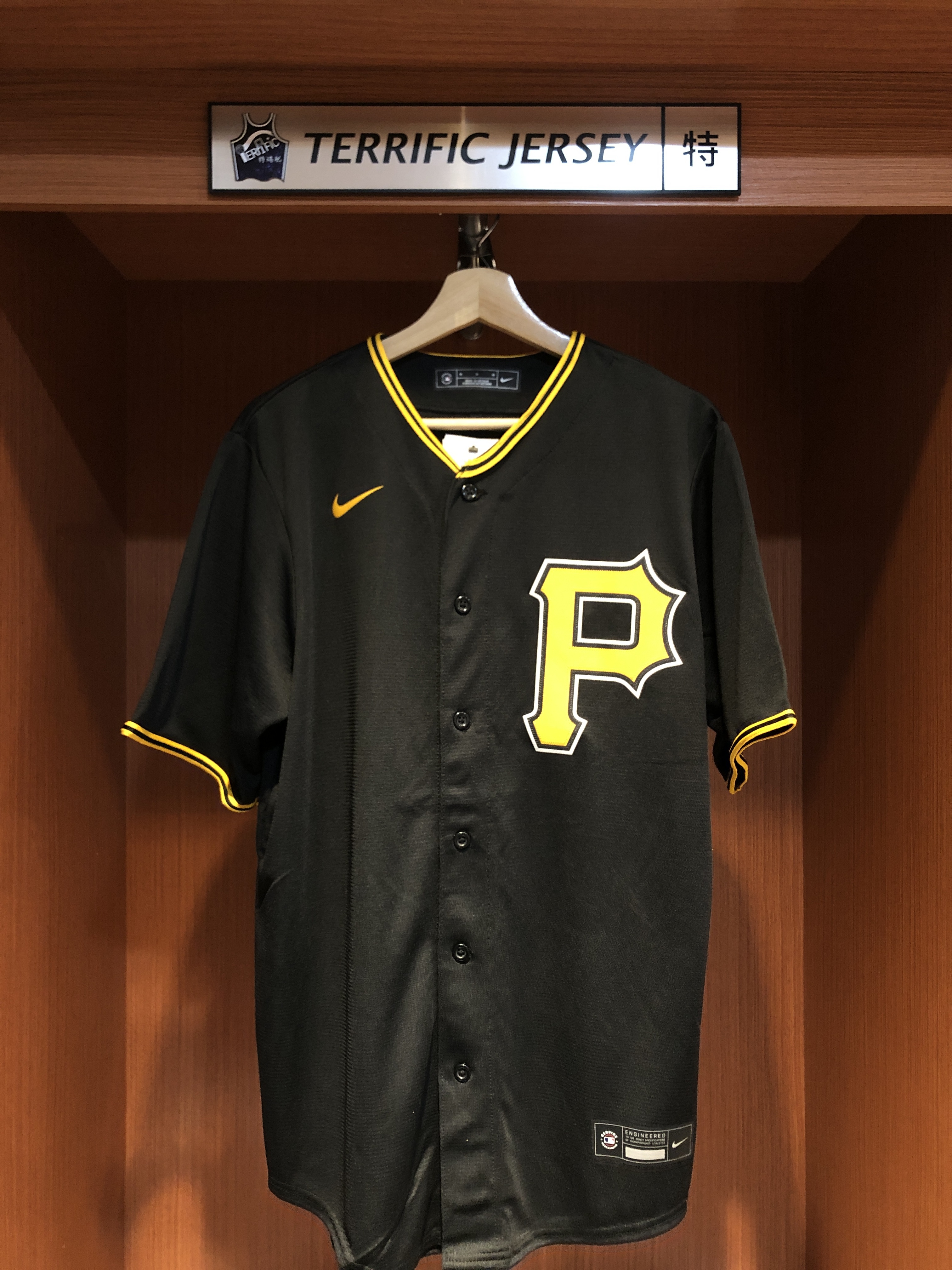 MLB球衣 Paul Skenes 匹茲堡海盜黑 Nike Replica Player Name Jersey 球迷版 熱轉印 全新