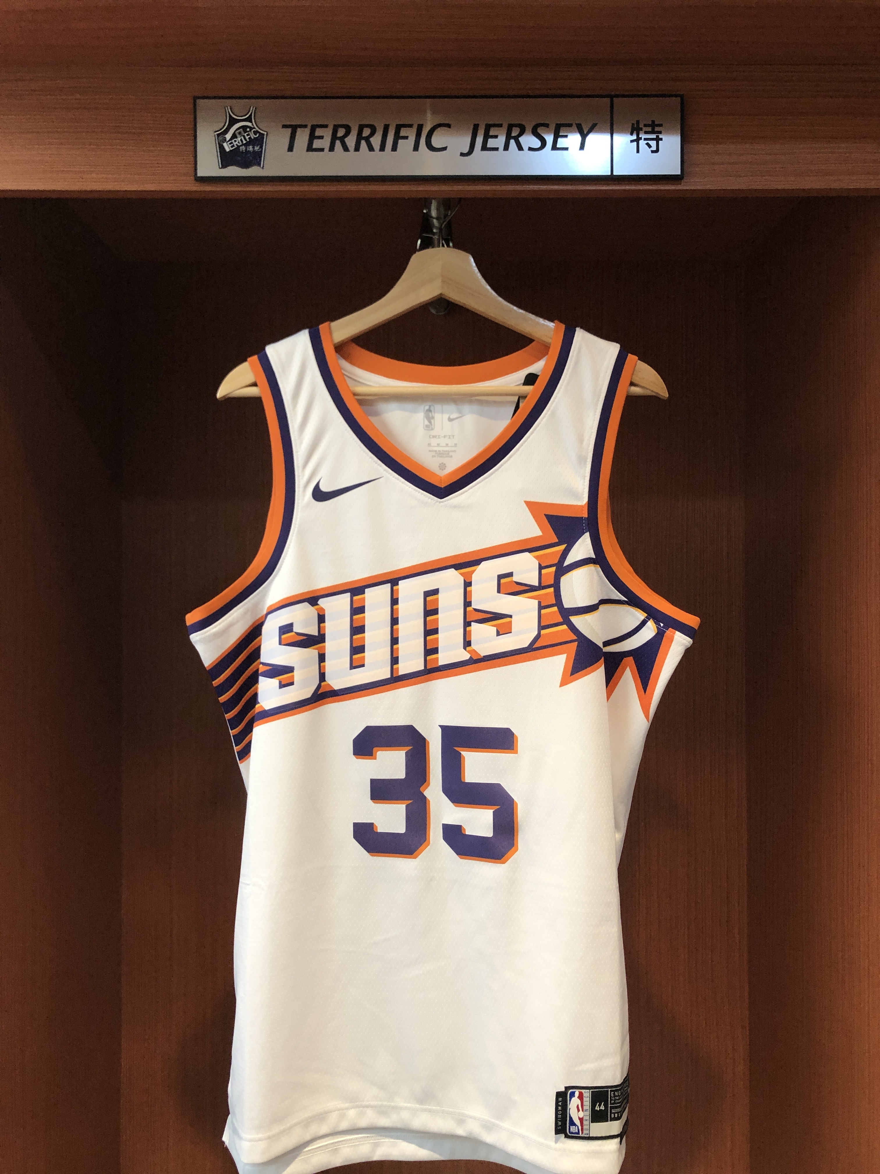 NBA球衣 Kevin Durant 鳳凰城太陽白 Association Nike Swingman 球迷版 熱轉印 全新