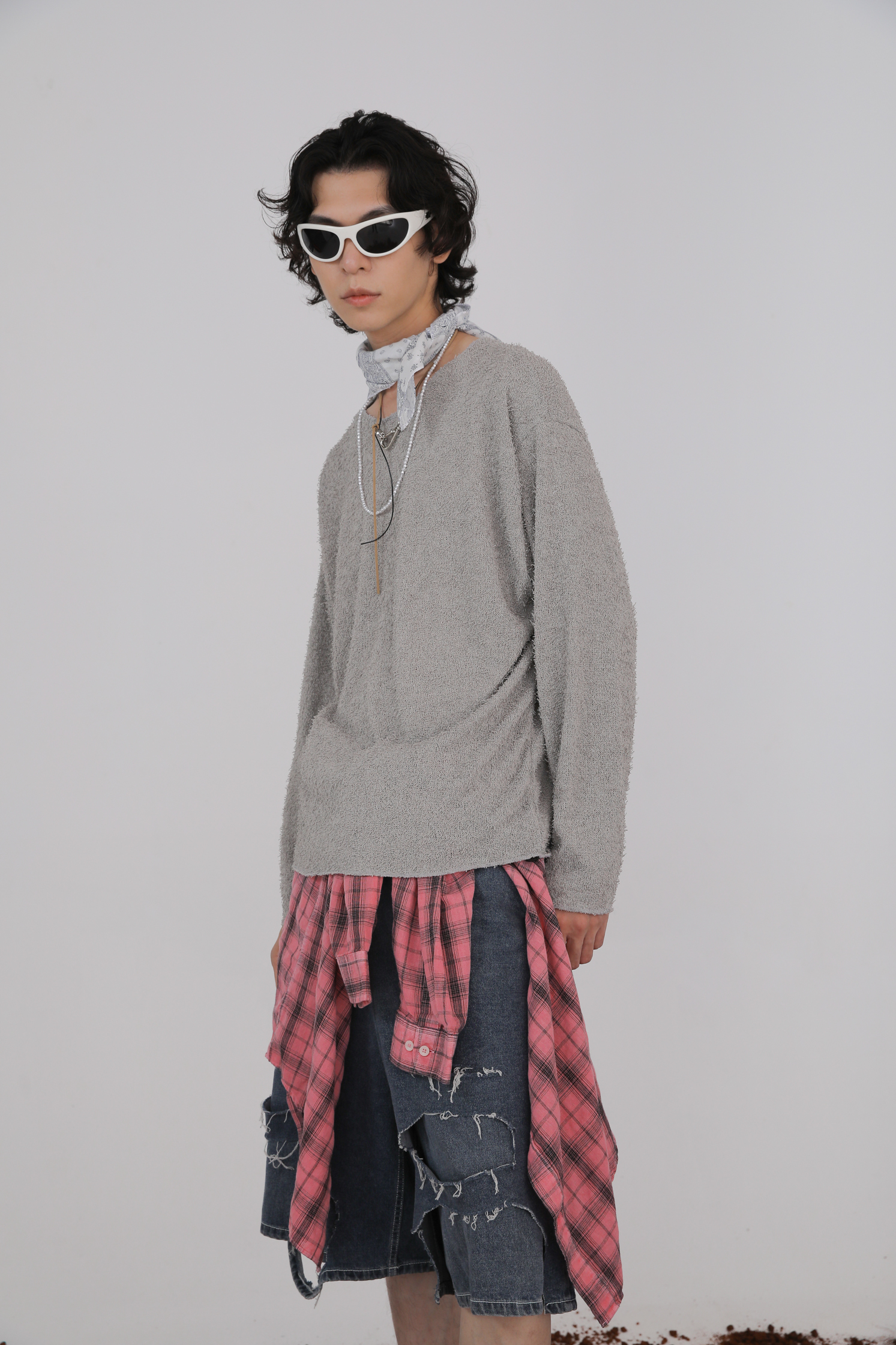 【Unisex】Feather Knit #針織上衣