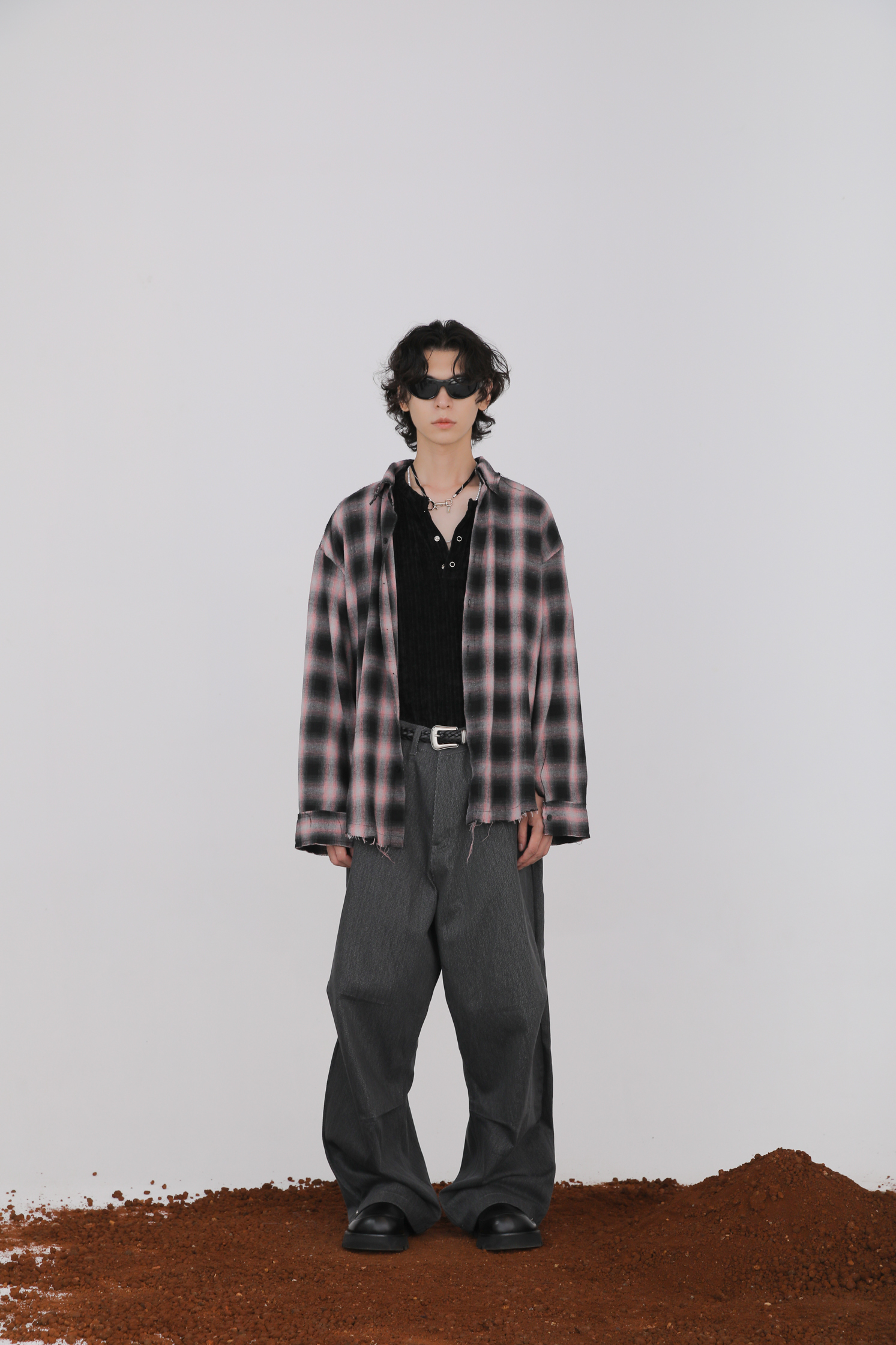 【Unisex】Giselle Check Shirt #長襯衫 (售完不補)