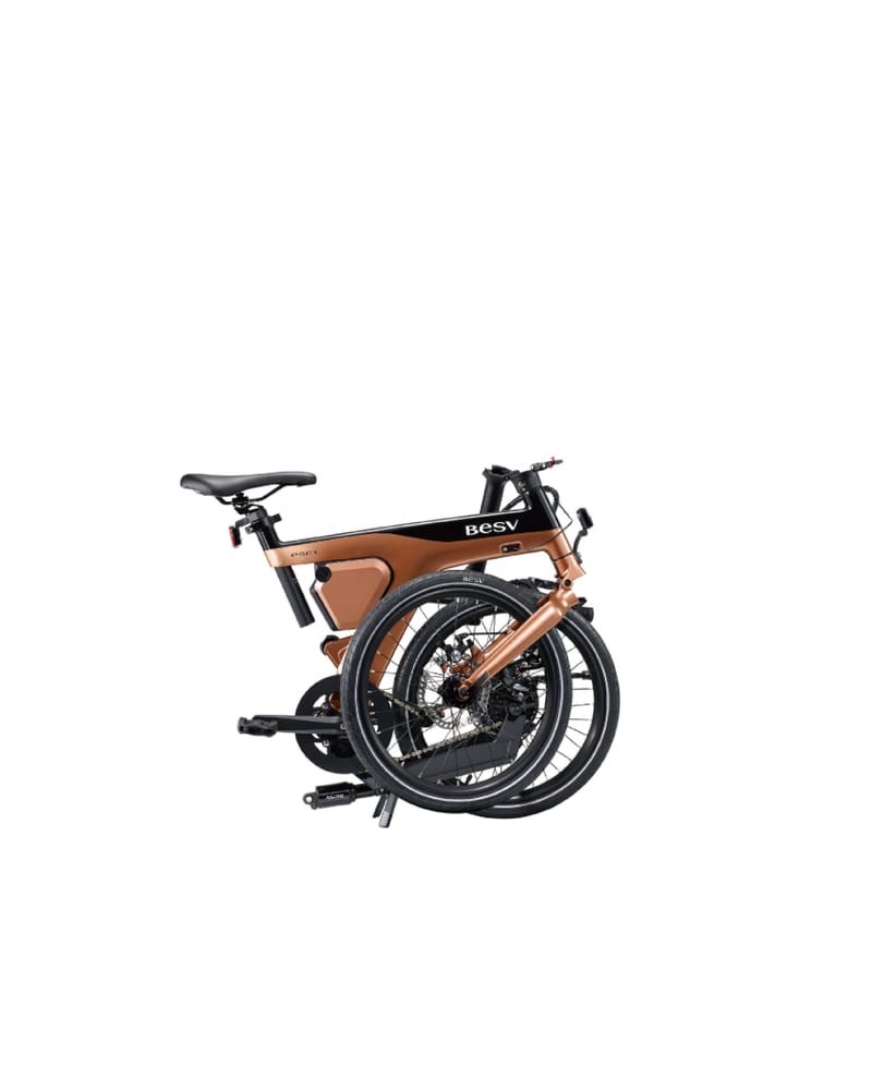 BESV PSF1折疊休閒運動電輔車/漸層灰