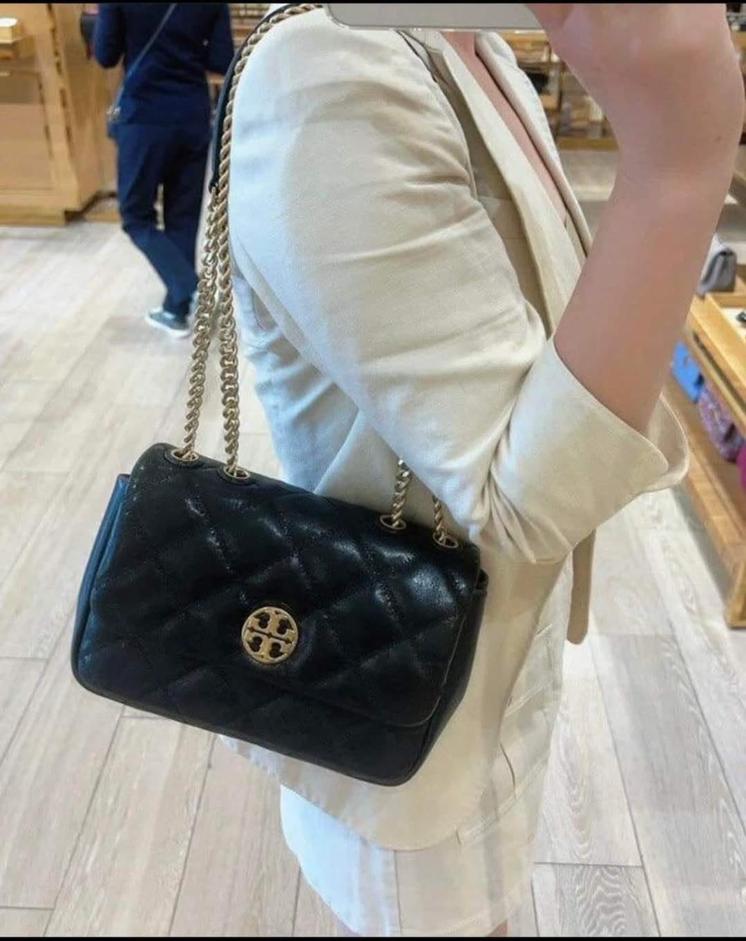 Tory Burch Willa Small Shoulder Bag高貴感油蠟皮