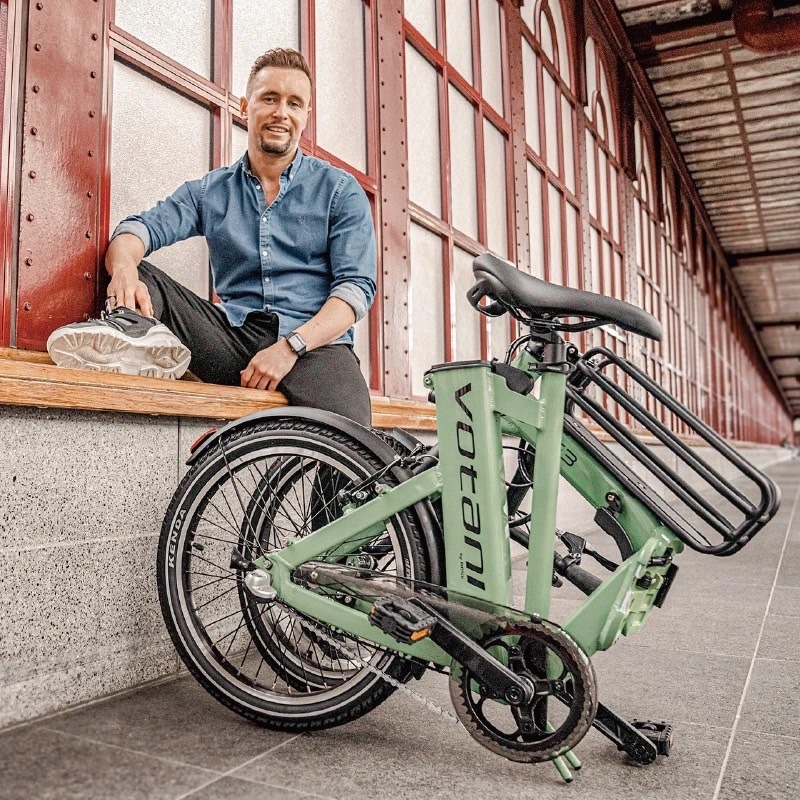 BESV Votani F3 城市型折疊電輔車/橄欖綠