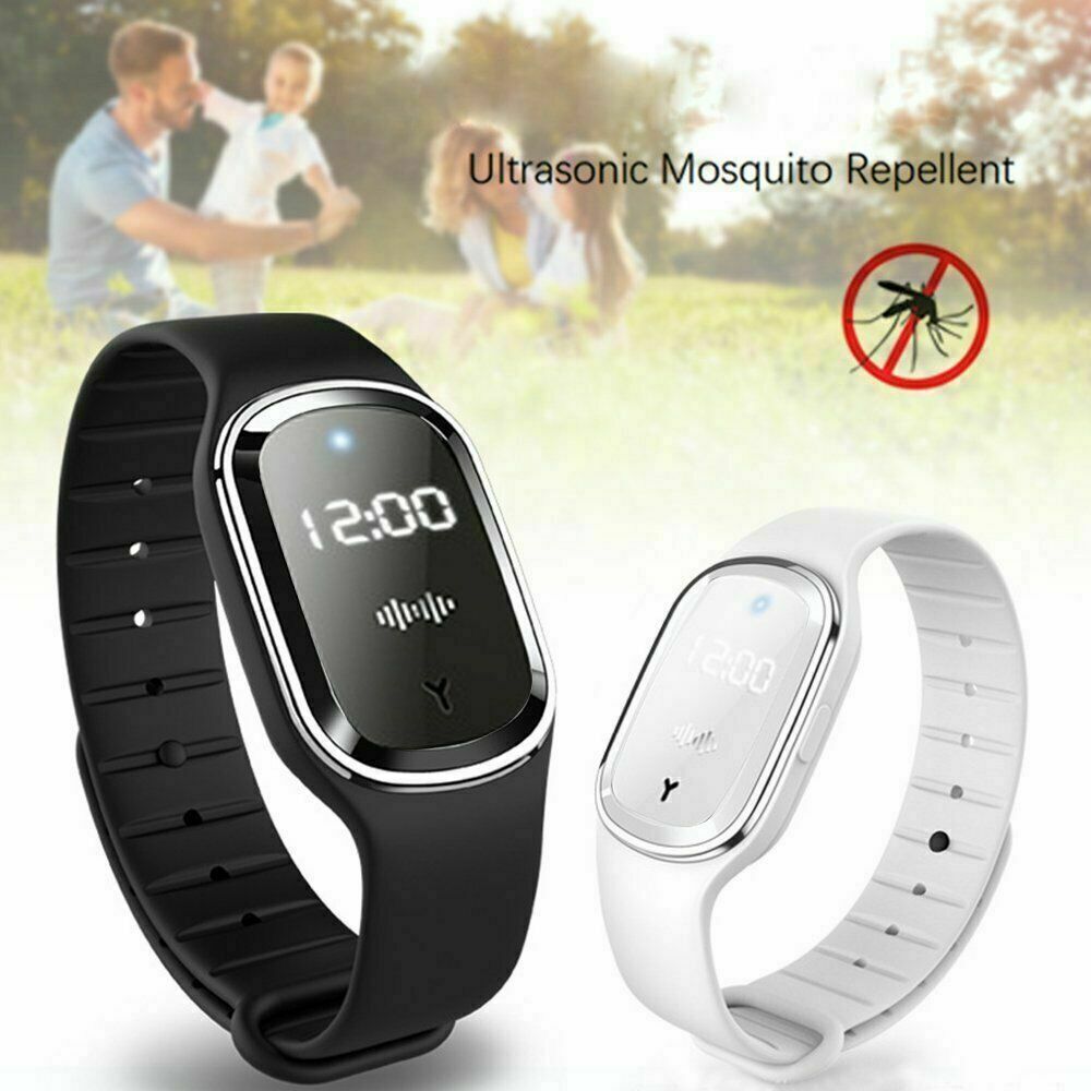 B&C Korea Portable USB Children's Ultrasonic Mosquito Repellent Bracelet Lawn Mosquito Repellent Bracelet Bionic Mosquito Repellent (B0154)