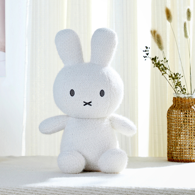 VIPO Miffy 米菲毛绒绒公仔 (30cm) -白 -MIF37317