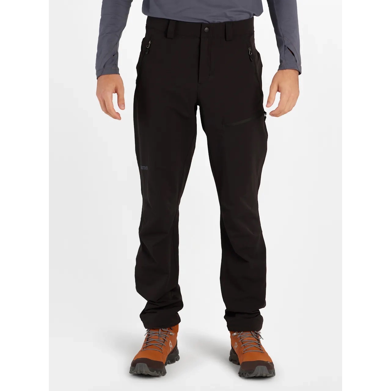 Marmot Men's Scree UPF 50 Quick Dry Pant 男款 彈性軟殼長褲 M15834-0001 Black [HappyOutdoor]