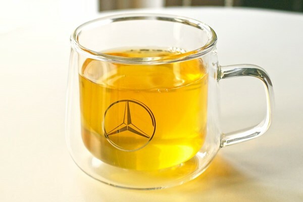 好玻賓士雙層玻璃杯客製