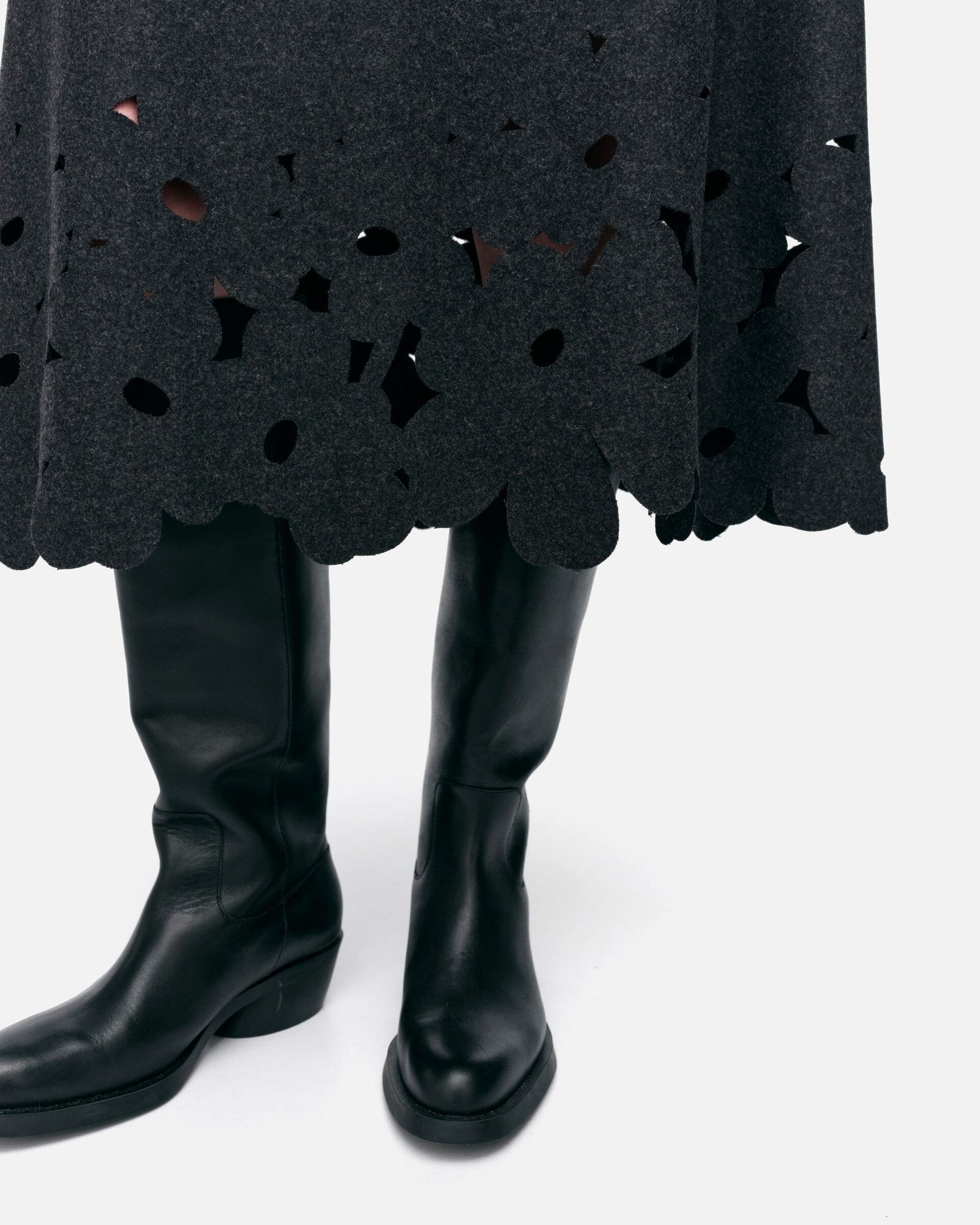 KARTIO UNIKKO 鏤空羊毛長裙