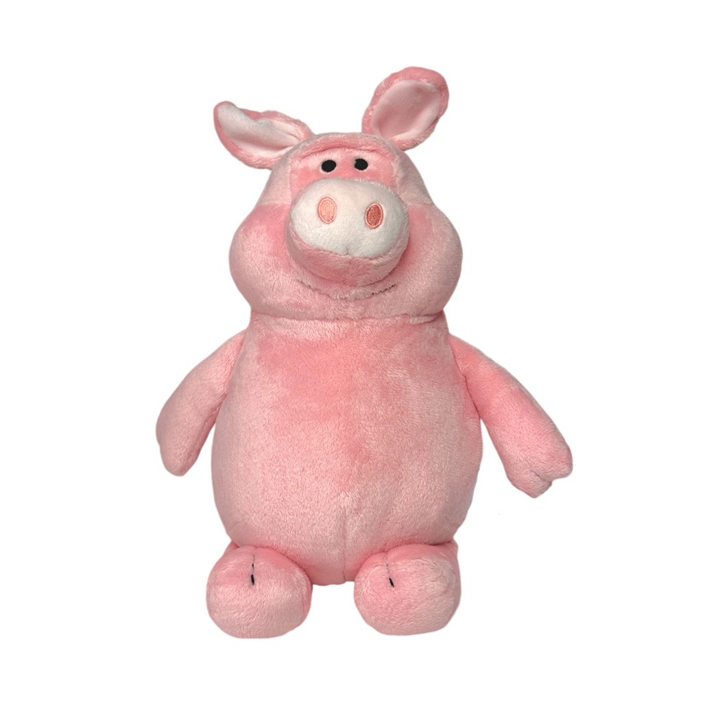 《笑笑羊》NICI 30cm 粉紅豬坐姿玩偶