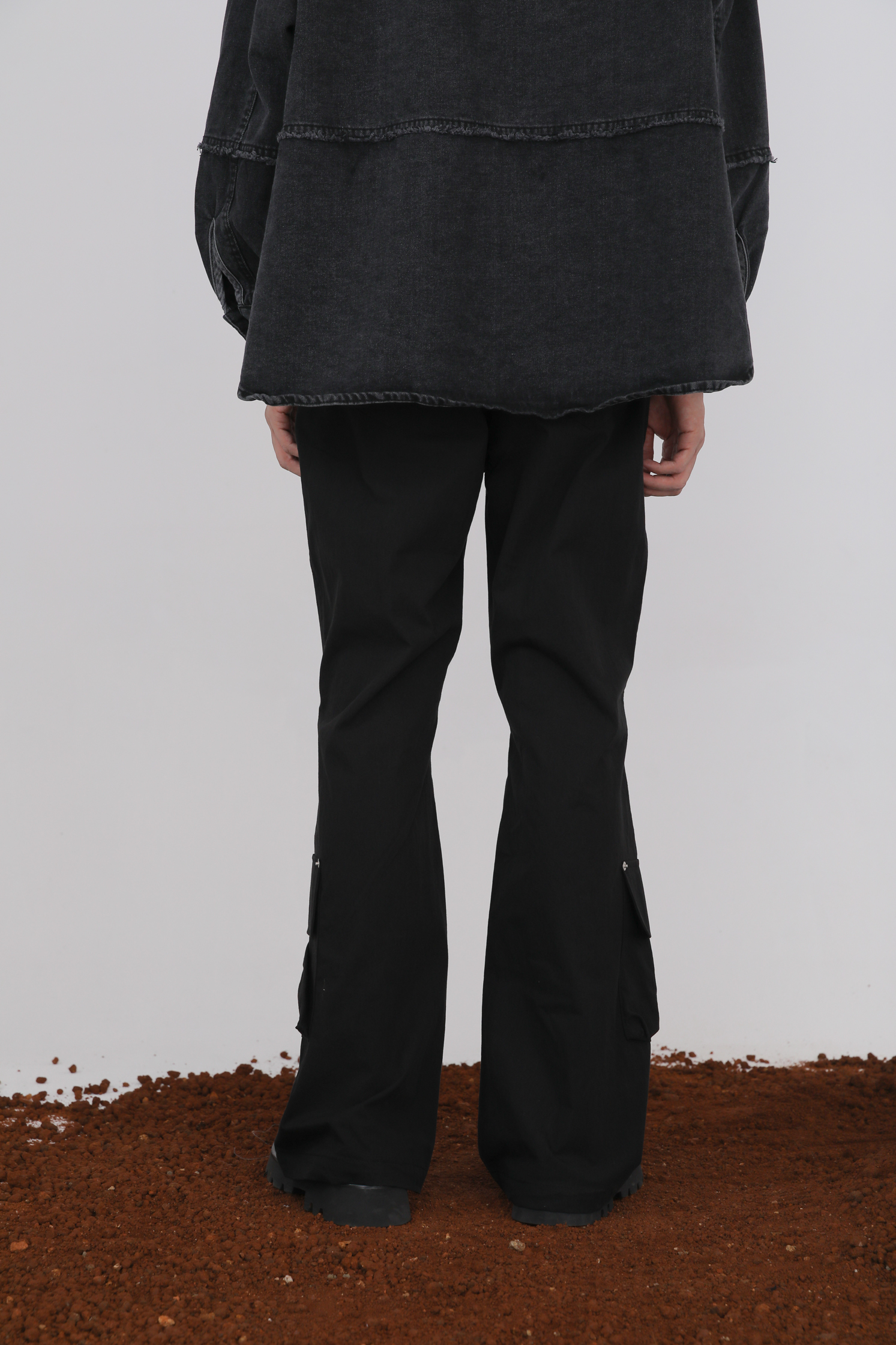 Bootcut Under Cargo pants #靴型褲