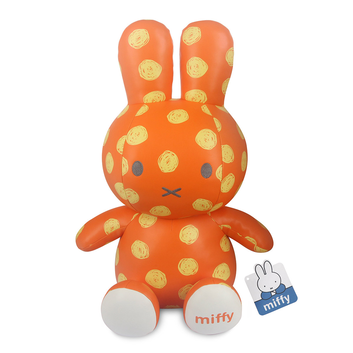 VIPO Miffy 米菲PU皮革公仔 (50cm)-橙色 -MIF37606