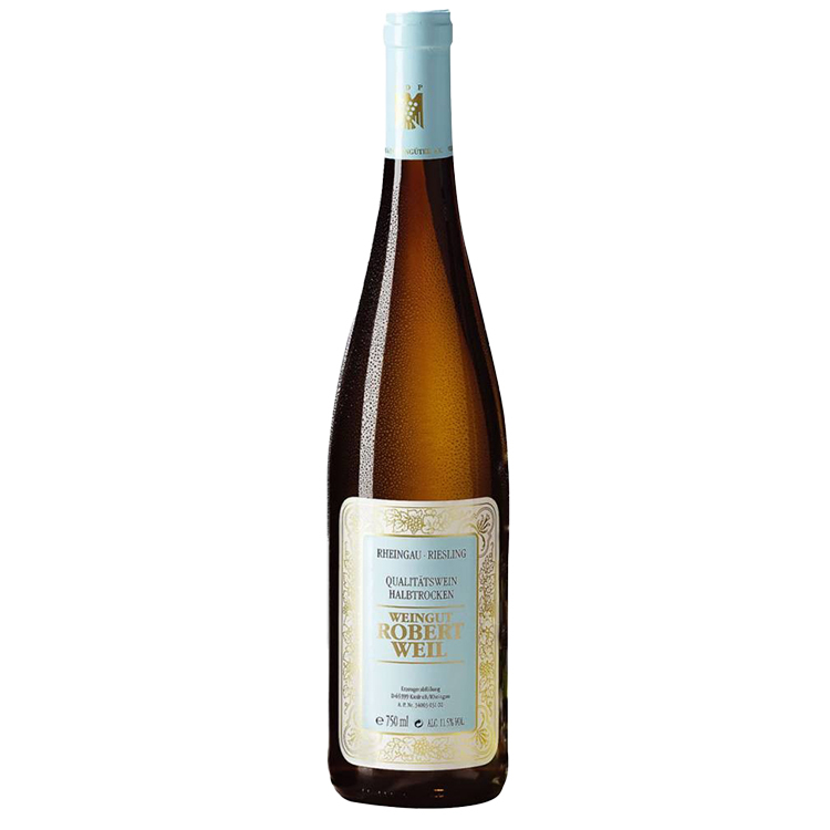 Robert Weil Riesling Qualitatswein Halbtrocken 2007