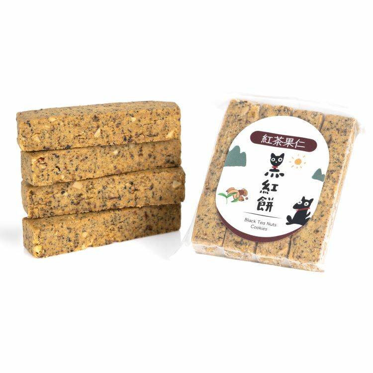 紅茶果仁-黑紅餅