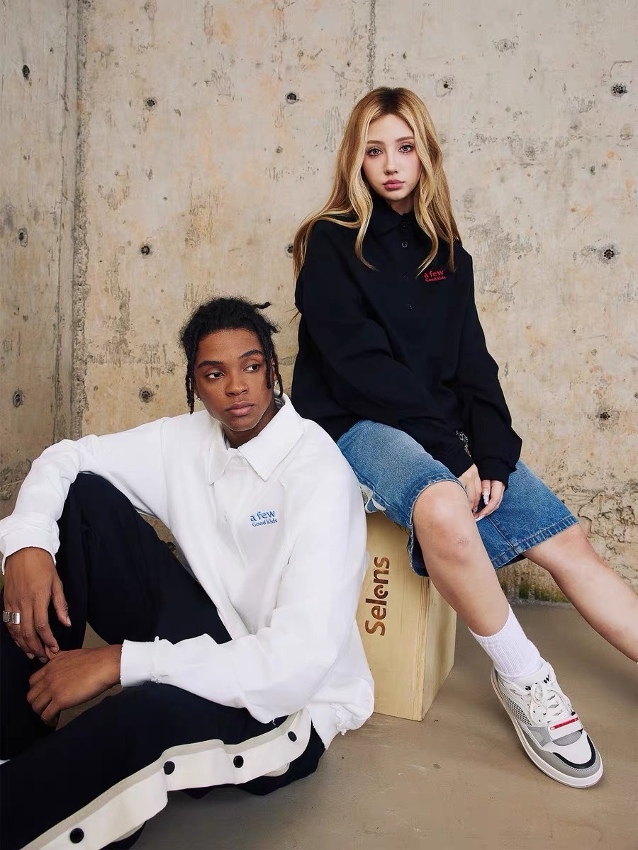 AFGK 重磅長袖POLO衫 A FEW GOOD KIDS