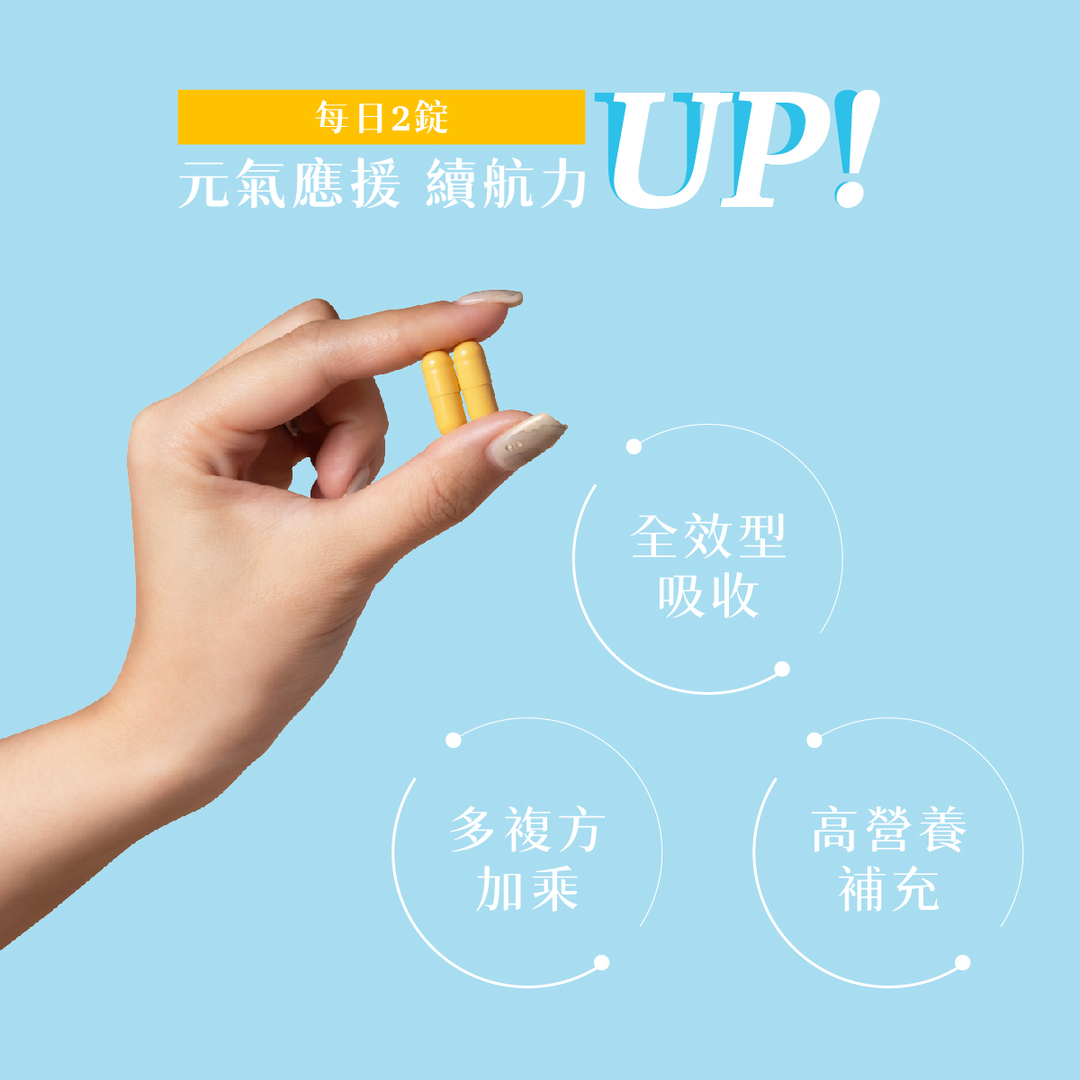 B群維他命 每天2錠 全效吸收 多複方 高營養