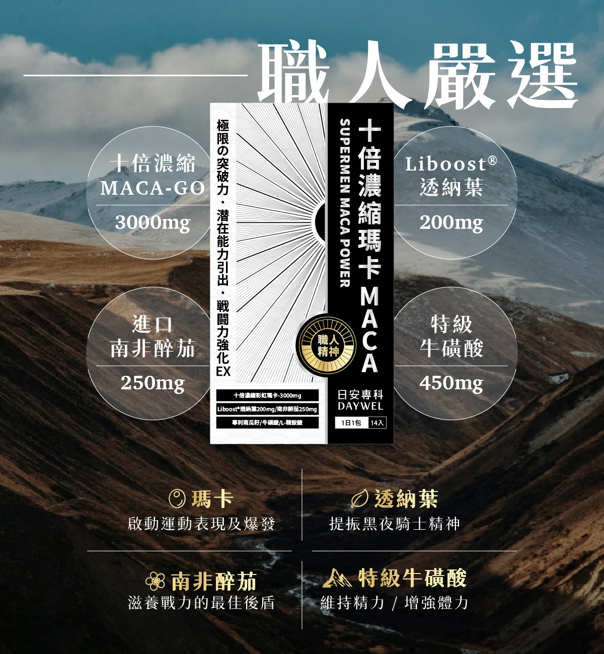 十倍濃縮瑪卡 職人嚴選