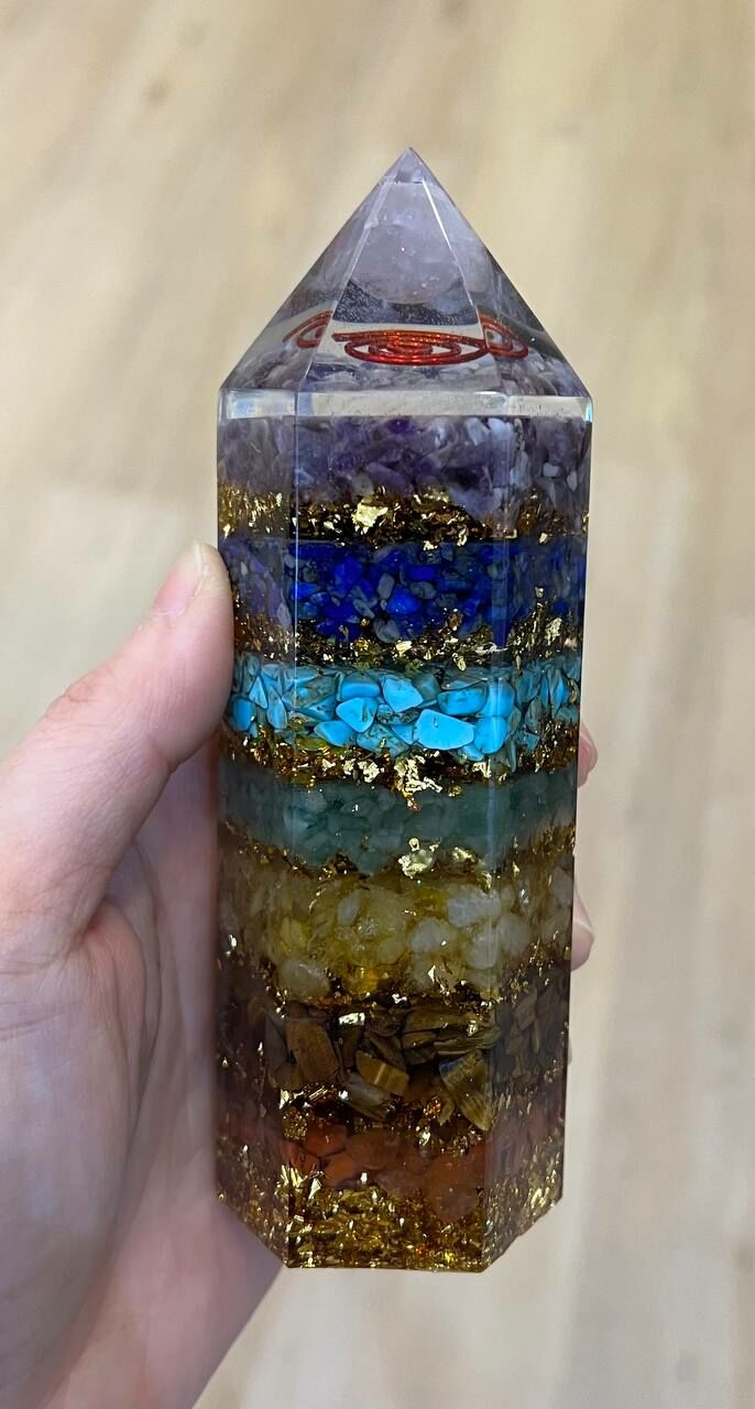 [S] GEMZ & CO MNTF SPECIAL LUCK BOOSTER TOWER WITH LIGHT AMETHYST, V176 (V176)