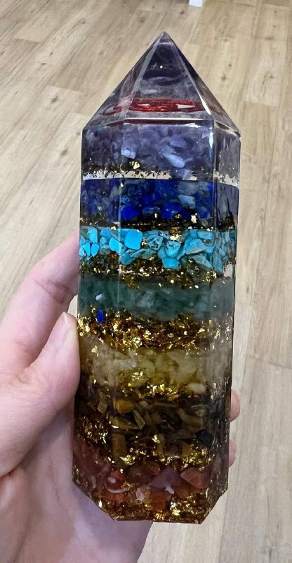 [S] GEMZ & CO MNTF SPECIAL LUCK BOOSTER TOWER WITH DARK AMETHYST, V177 (V177)