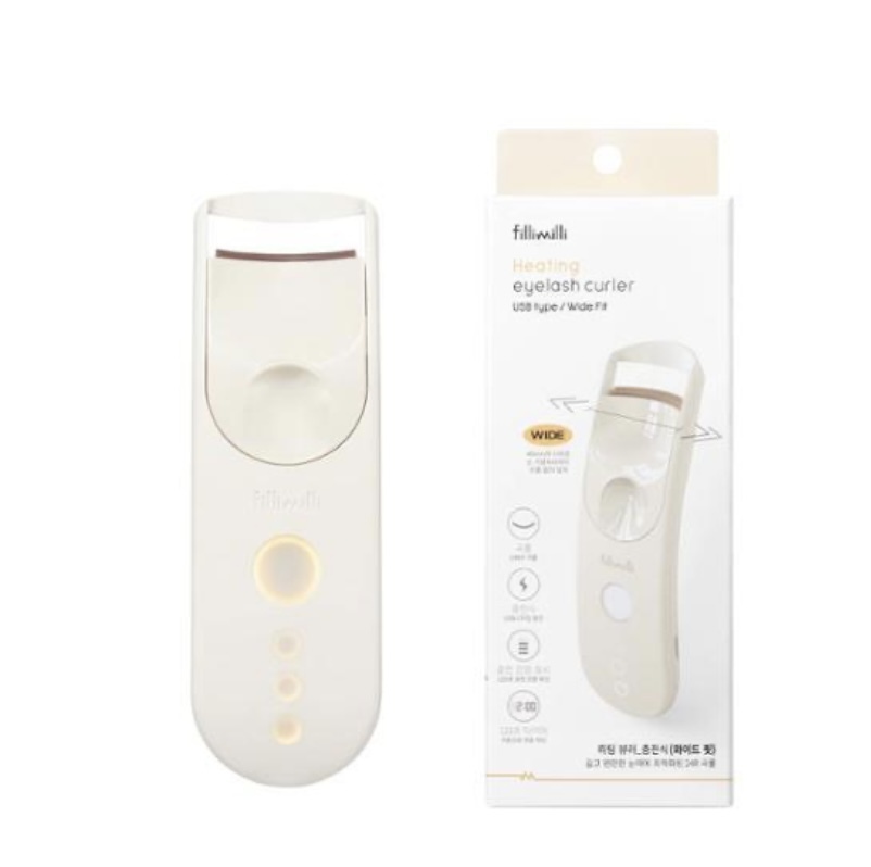 《現貨》Fillimilli heating eyelash curler usb type