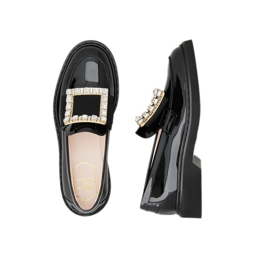 ROGER VIVIER Viv' Rangers 鑽扣樂福鞋