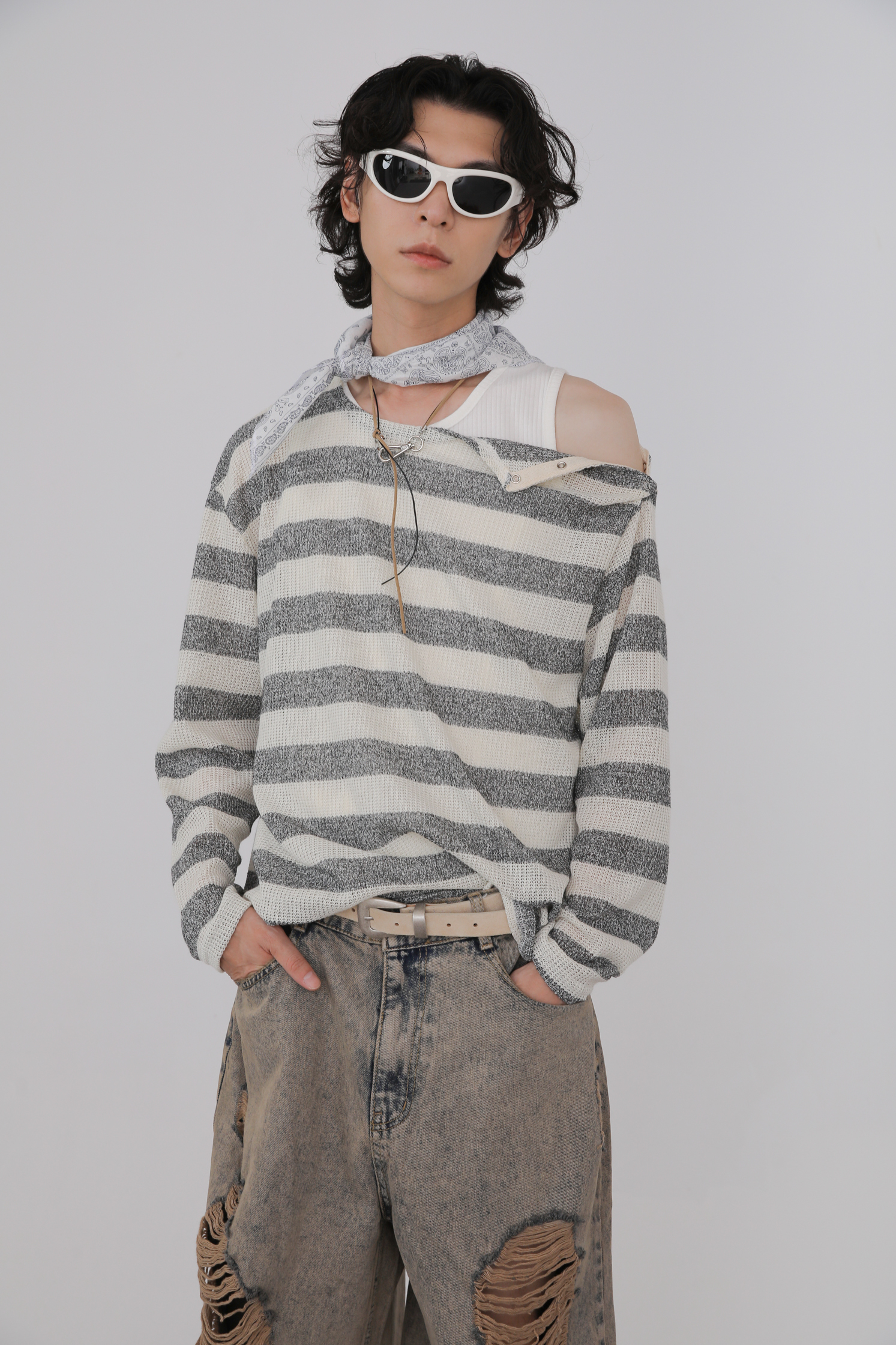 Ddoddo Loung Sleeves Knit #針織上衣