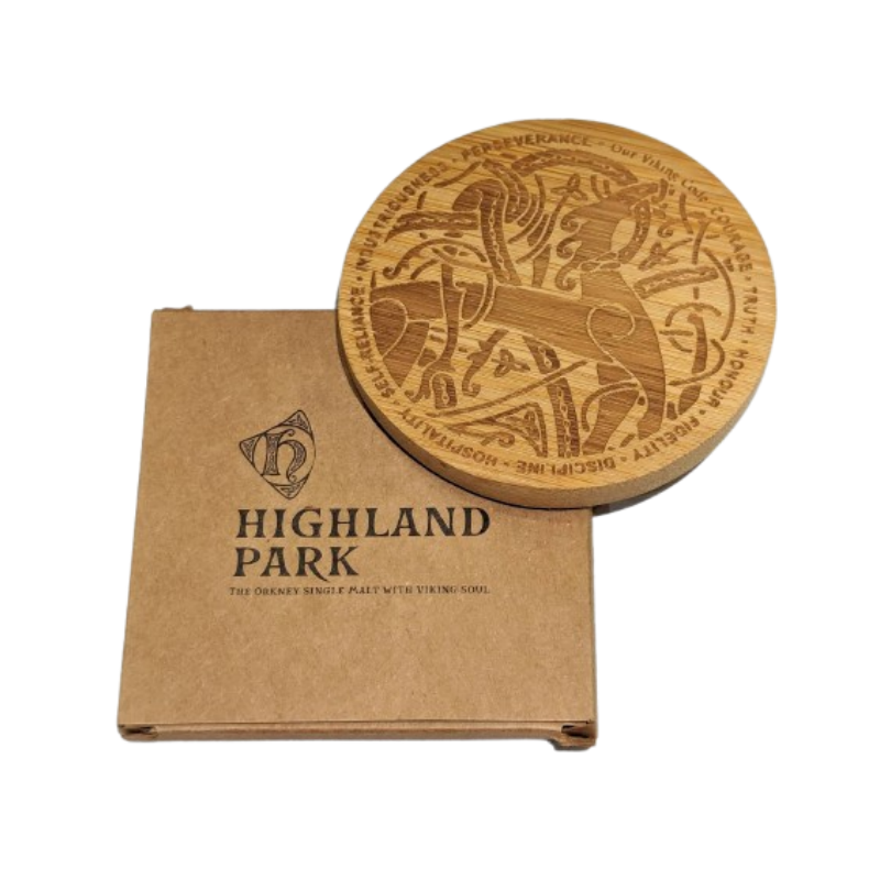 高原騎士 神獸木質杯墊