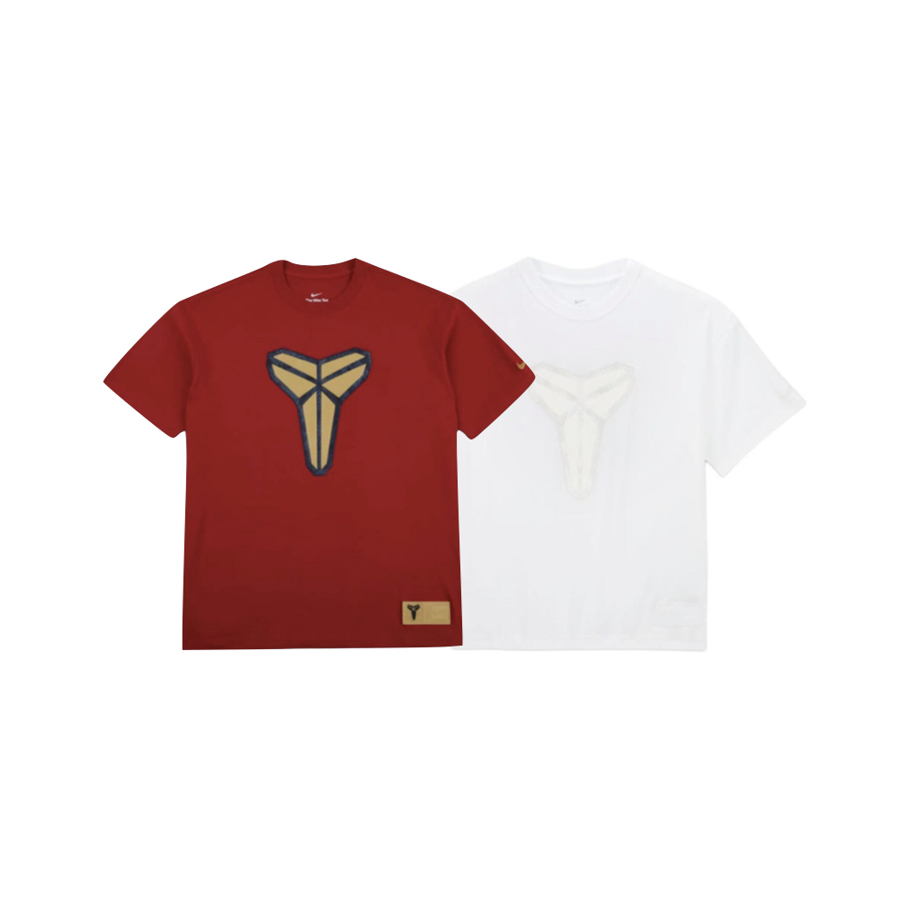 Nike Kobe Max 90 短袖 白/紅 FZ8072-100/FZ8072-636