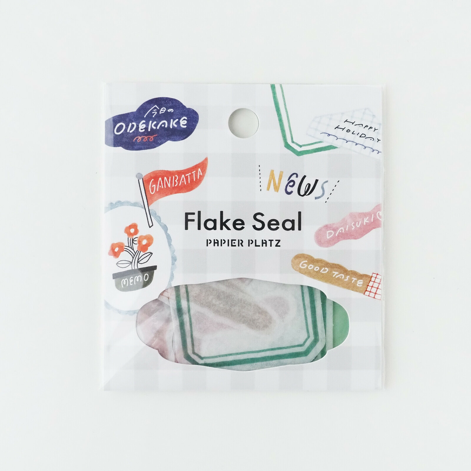 日本 PAPIER PLATZ x ASANEL 和紙貼紙包 / JAPAN