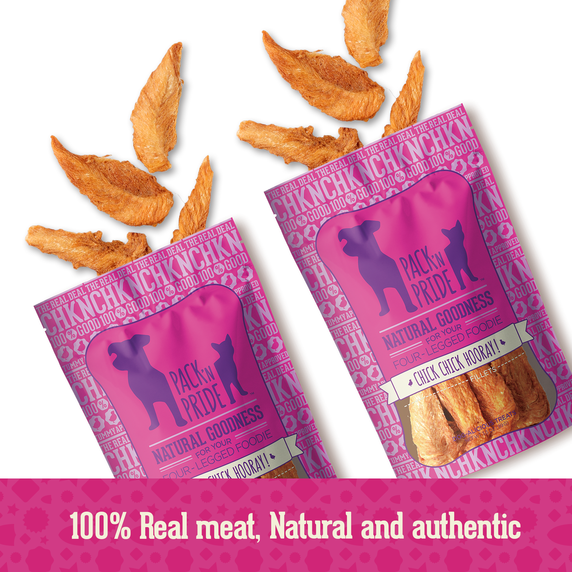 PNR90091-凍乾雞胸條 (100g) 狗小食