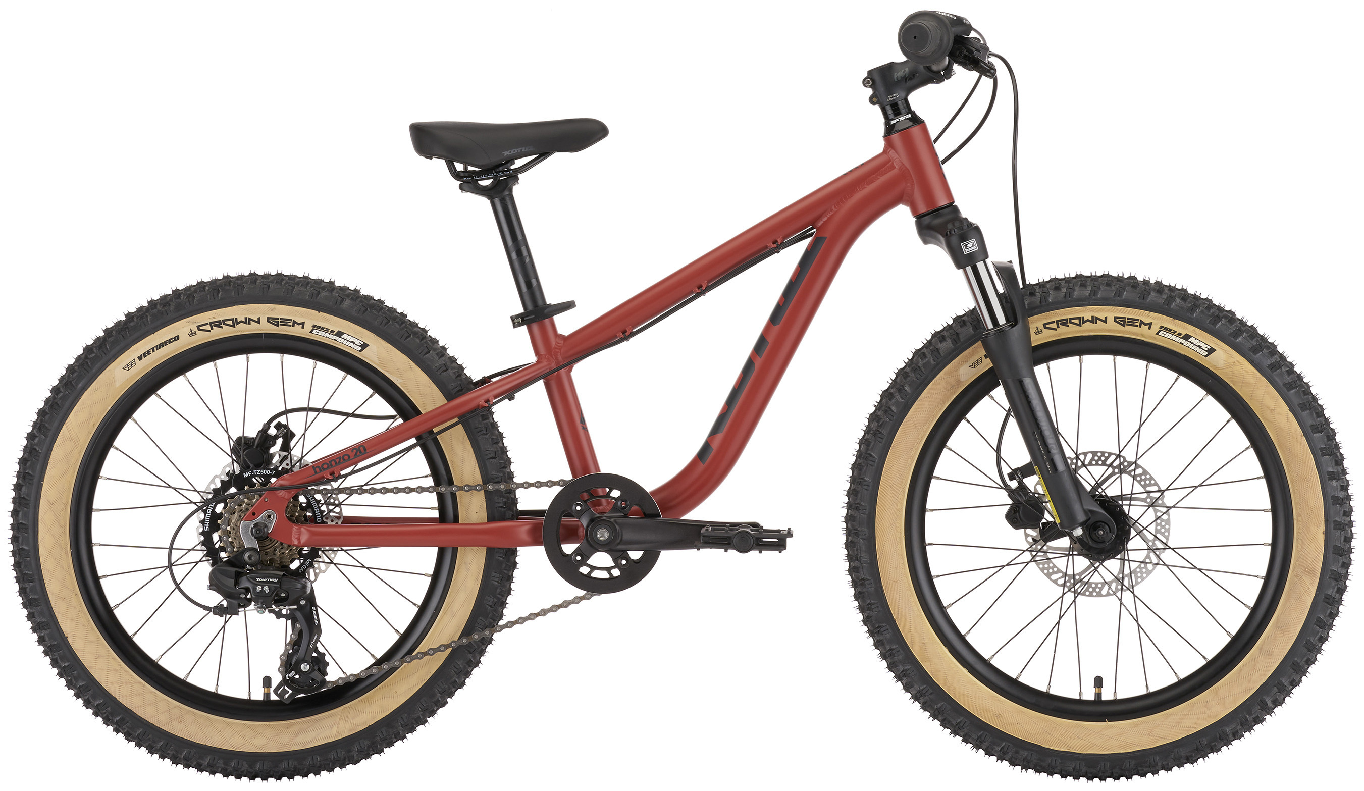 KONA Honzo 20吋兒童單避震七速登山車