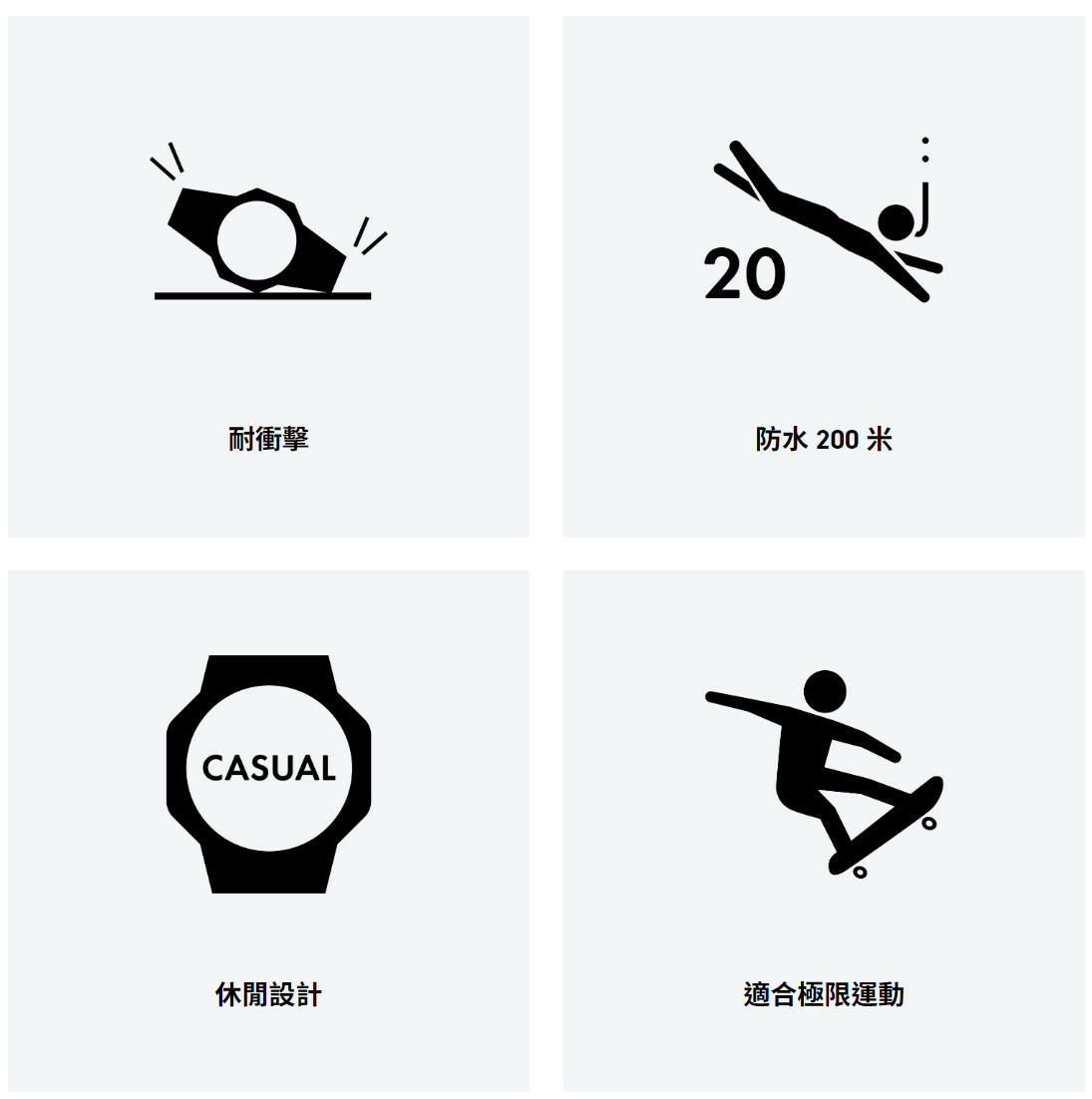 Casio │ 日本 │ GA-110-1B