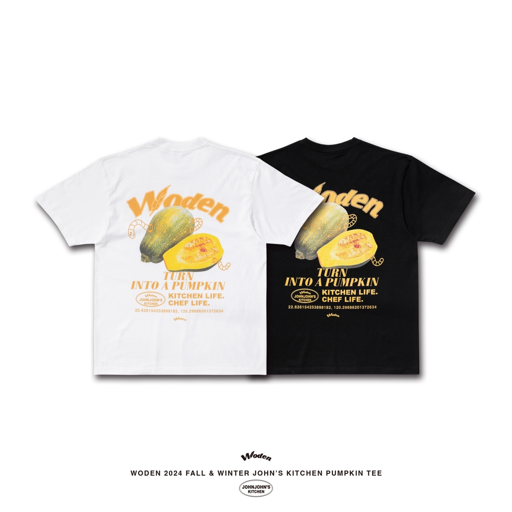 WODEN / John’s Kitchen 2024 Fall & Winter 011 Pumpkin Tee