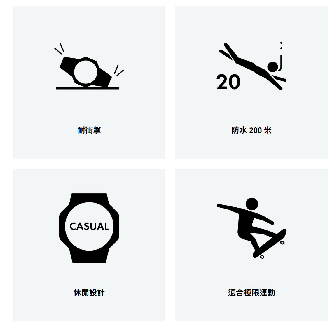 Casio │ 日本 │ GA-110HR-1A