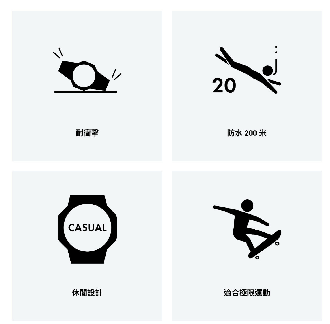 Casio │ 日本 │ GA-140AR-1A