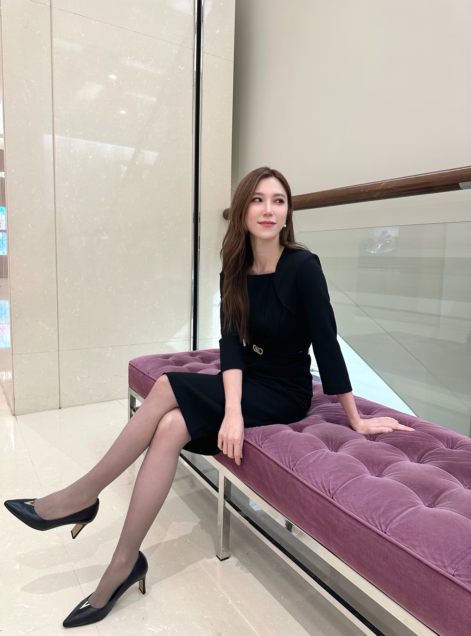 (顯瘦款)美腿褲襪-灰