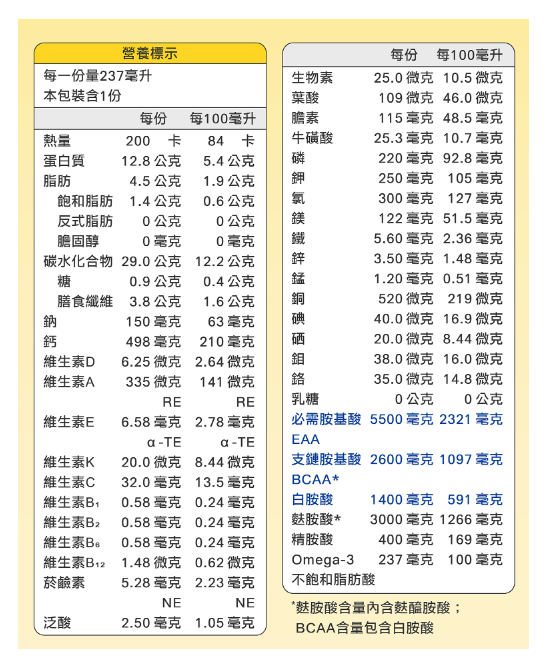 【補體素】優蛋白 香草 增強體力配方 237ml X 24罐