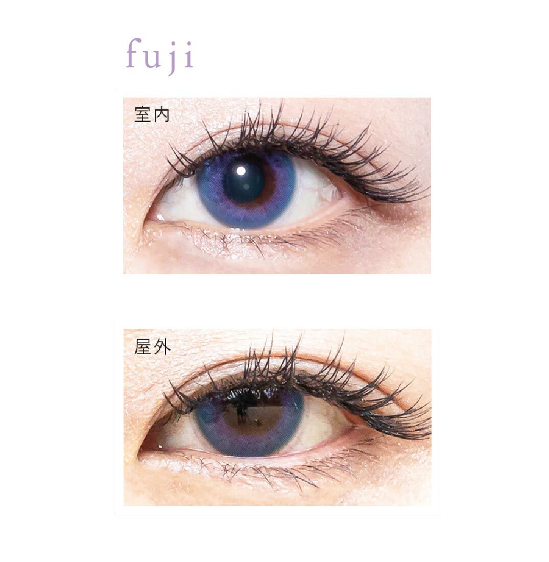 [月拋] Bishonenga hanairo 1 Month 藤 Fuji  隱形眼鏡｜每盒2片
